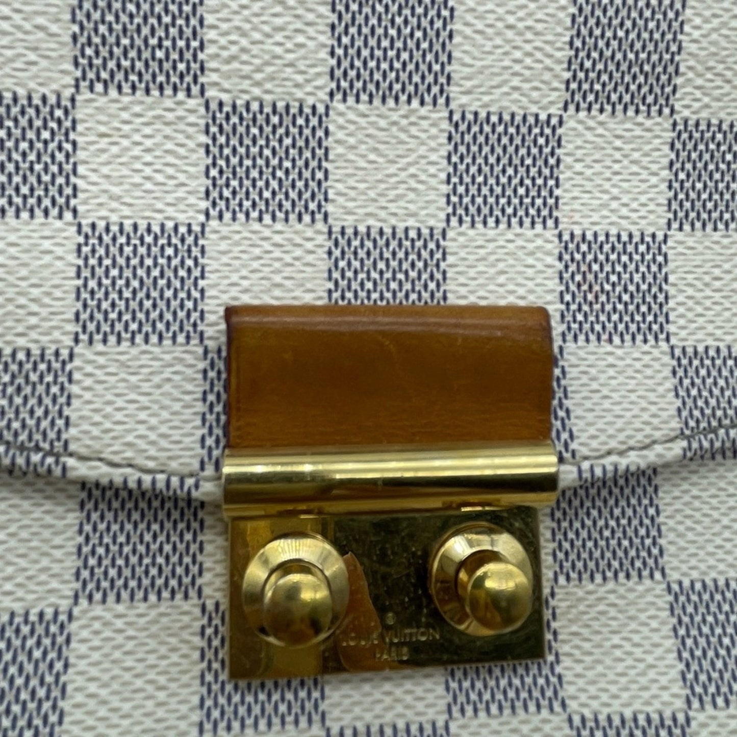 Louis Vuitton Damier Azur Croisette Two Way Bag