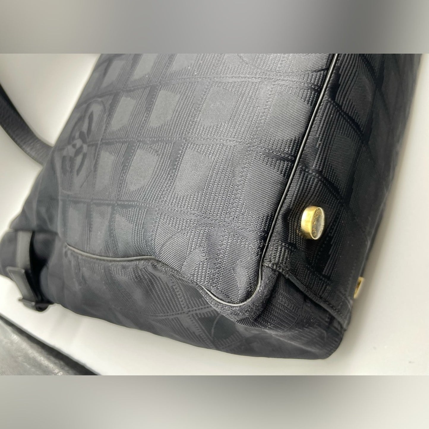 Chanel Nylon Tote Bag Travel Line