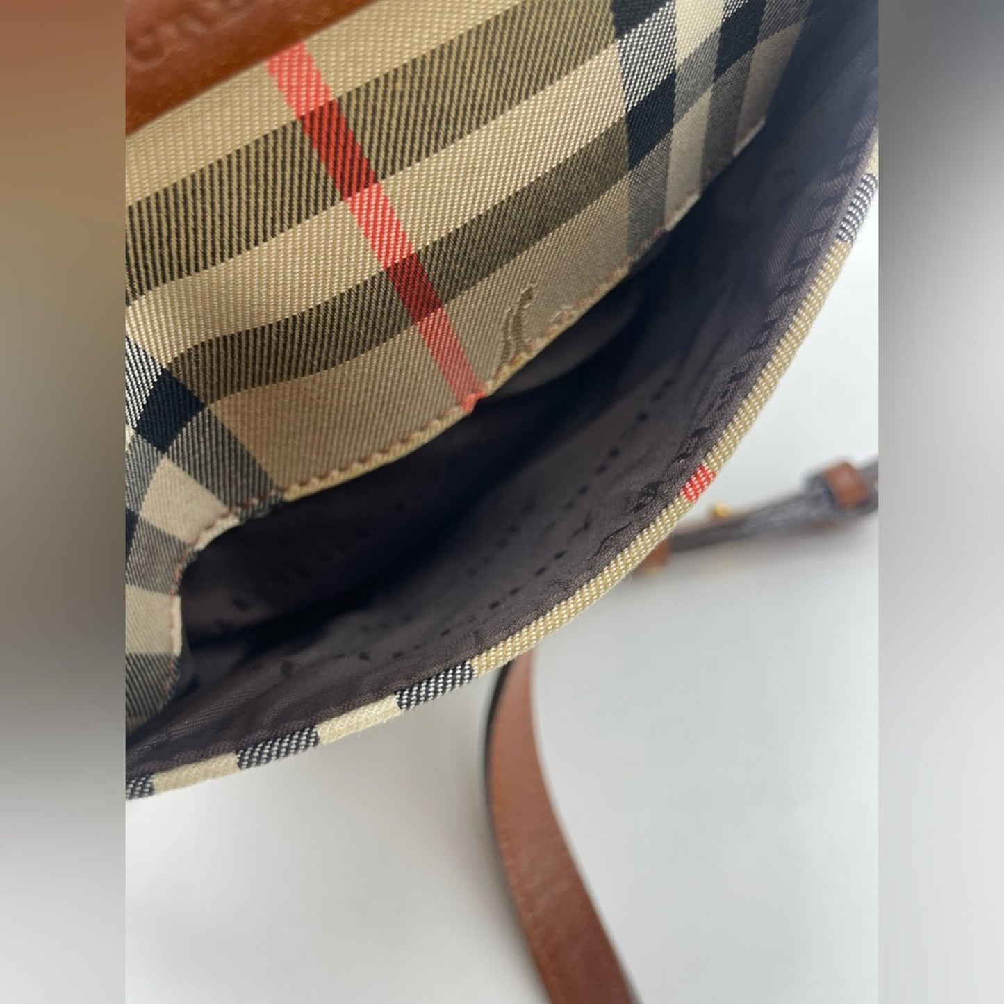 SOLD! Burberry Nova Print Sling/Crossbody Bag