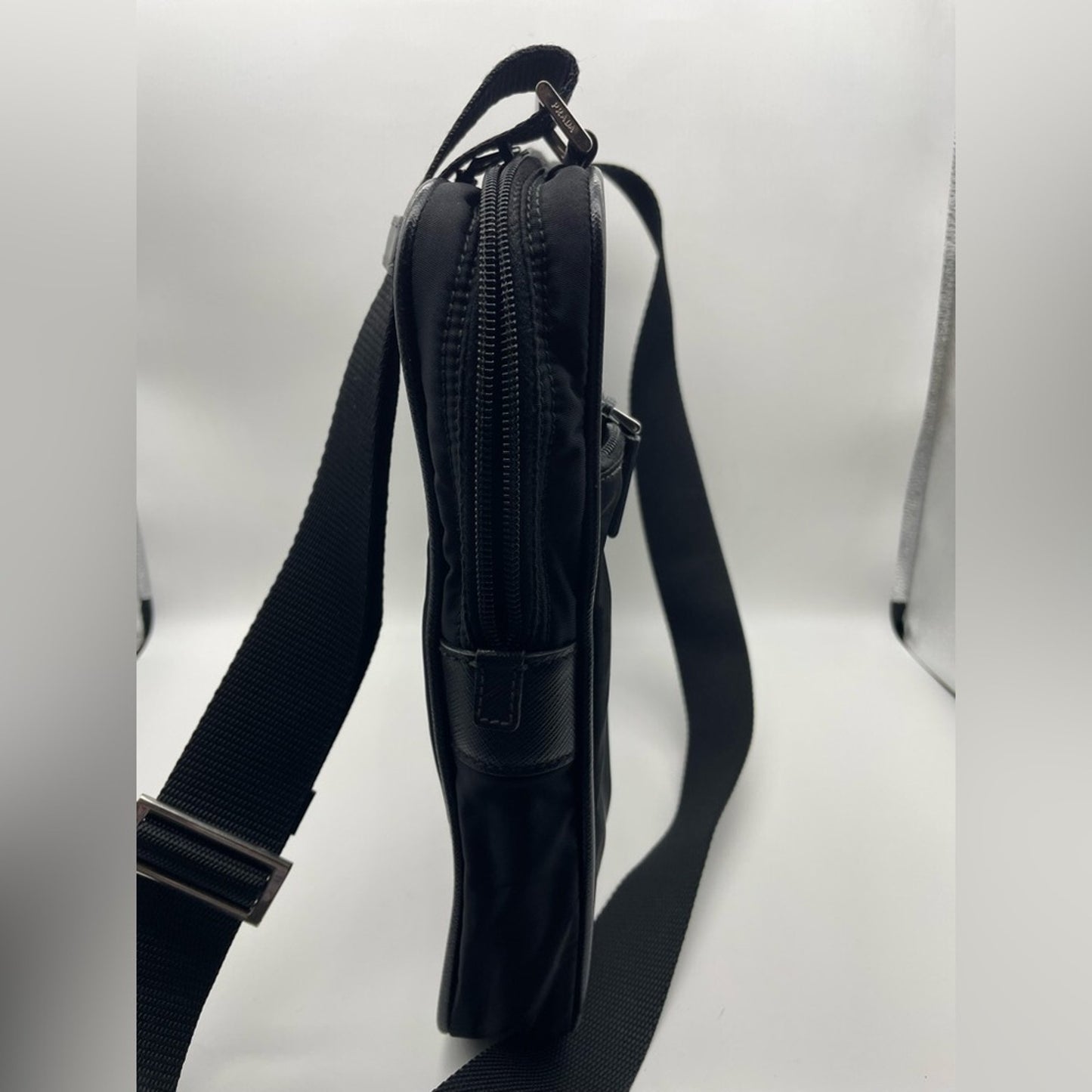 Prada Nylon Crossbody Work Bag