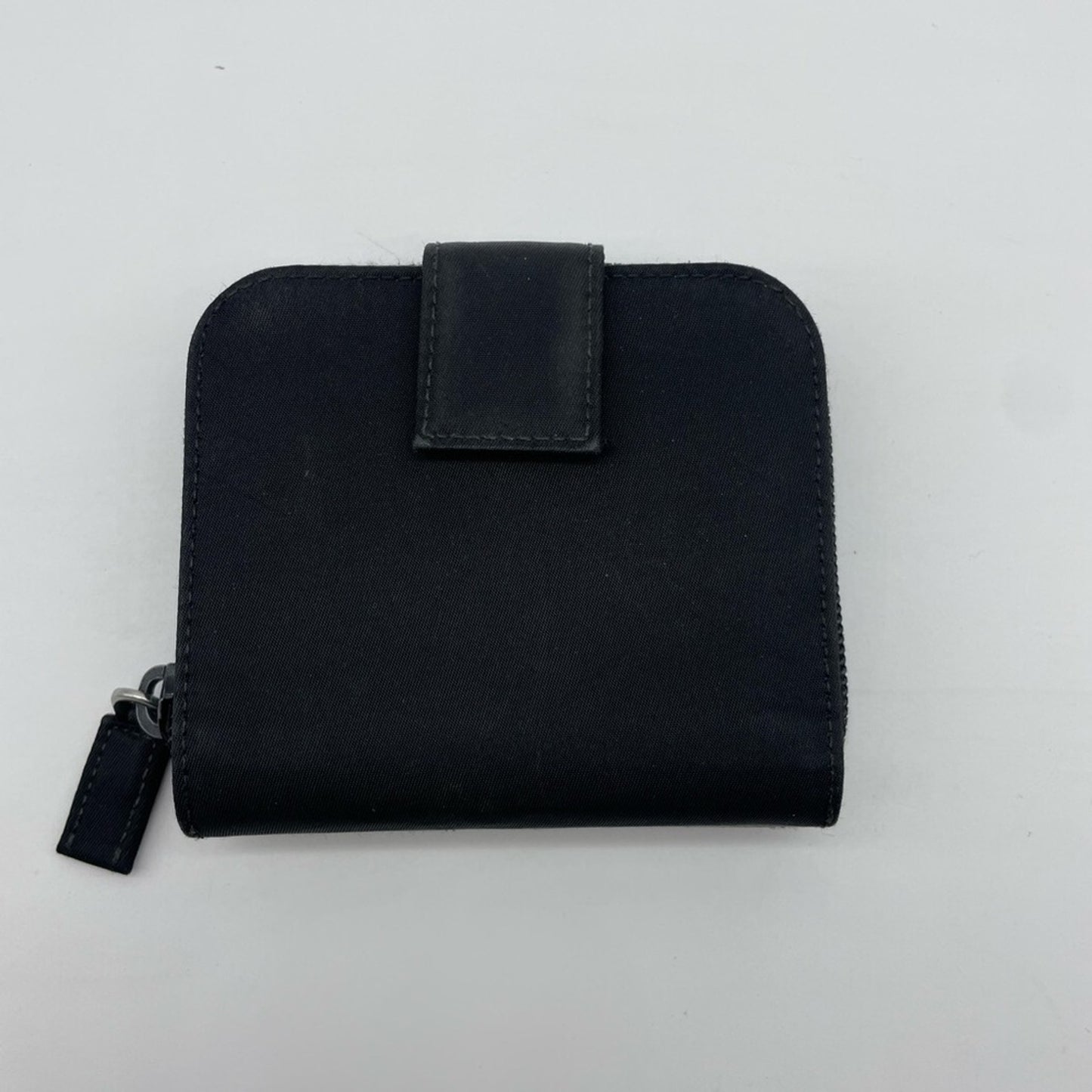 SOLD! Prada Nylon Short Zippy Wallet