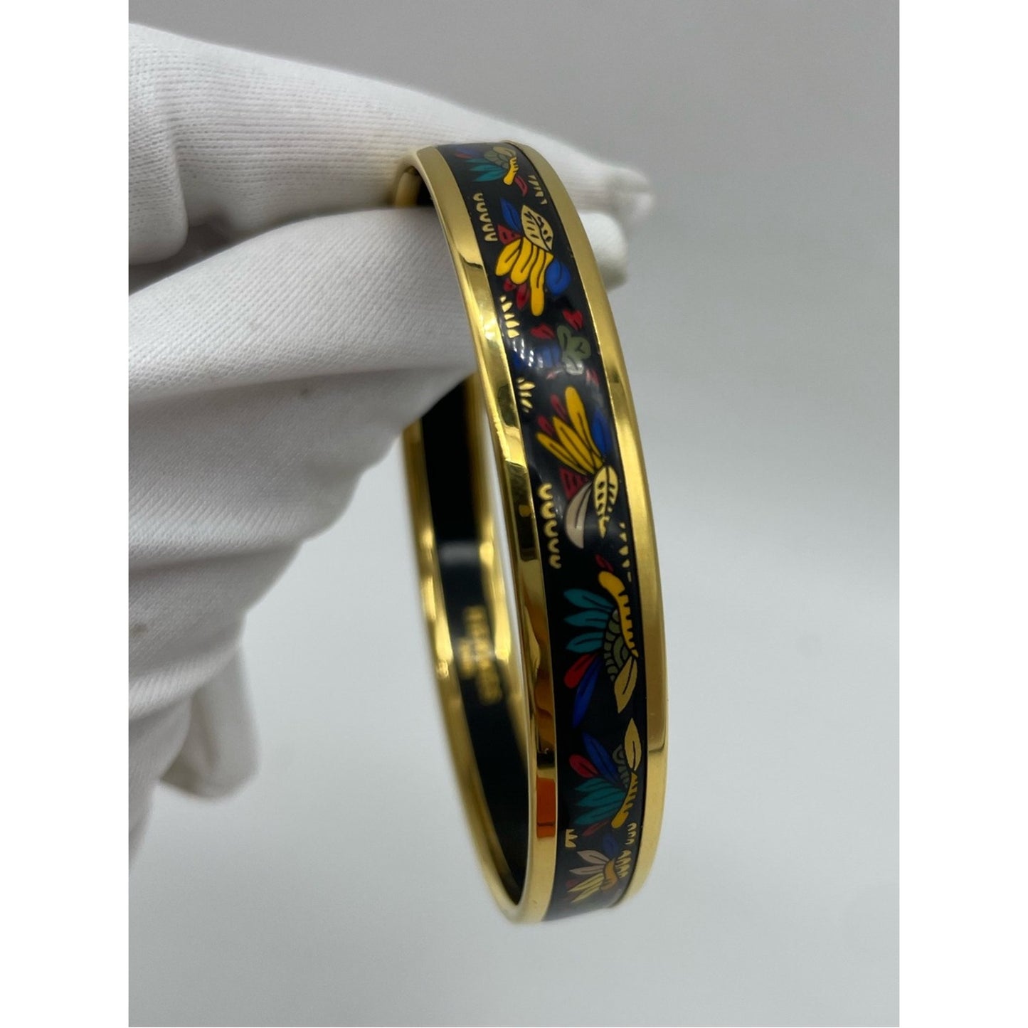 Hermes Enamel Bangle