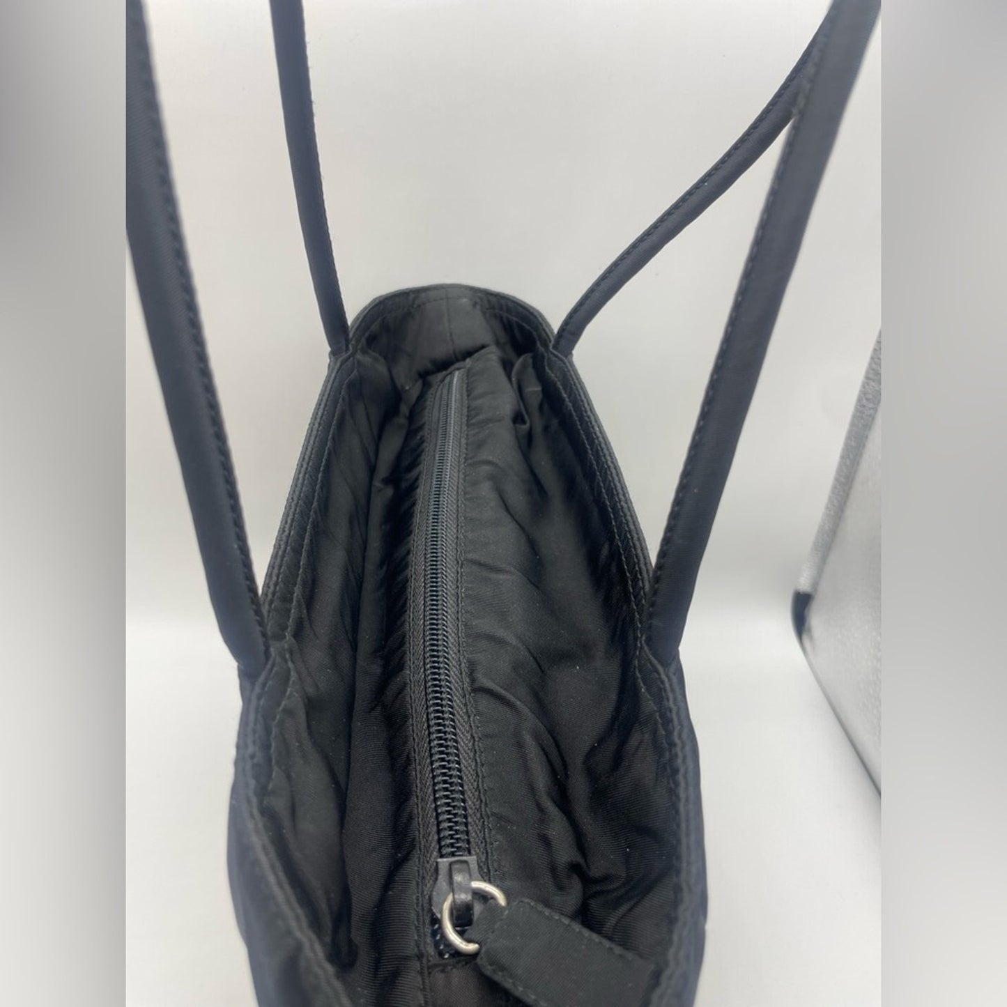 Prada Black Nylon Tote Bag
