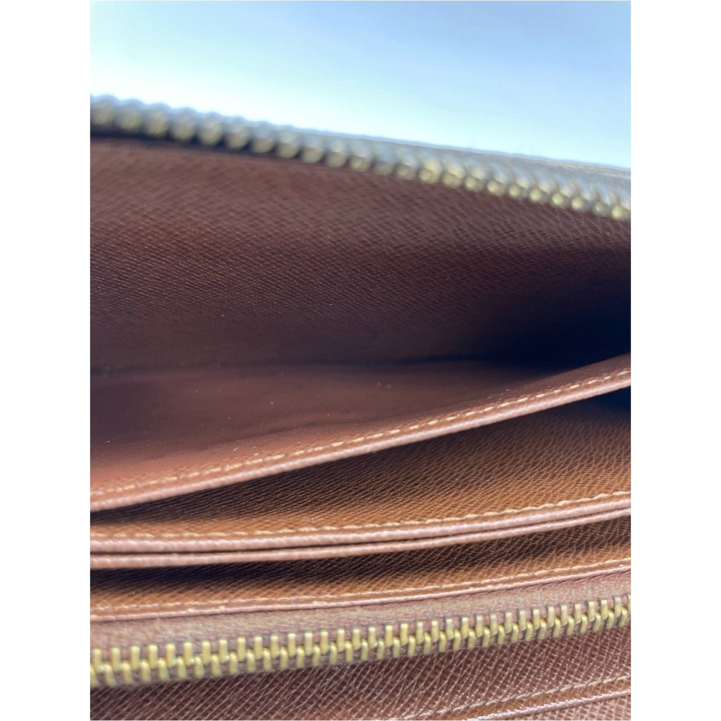 Louis Vuitton Monogram Long Zippy Wallet