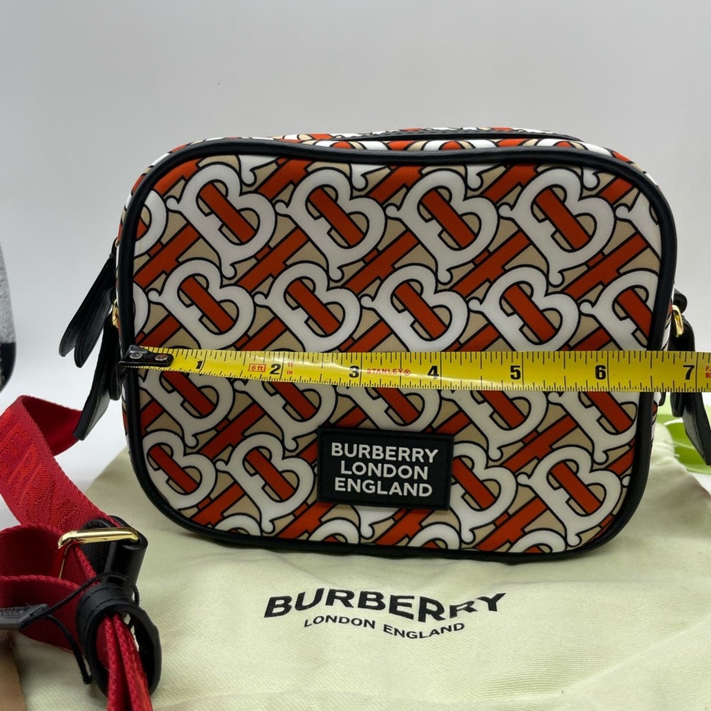 Burberry Camera Print Sling/Crossbody Bag