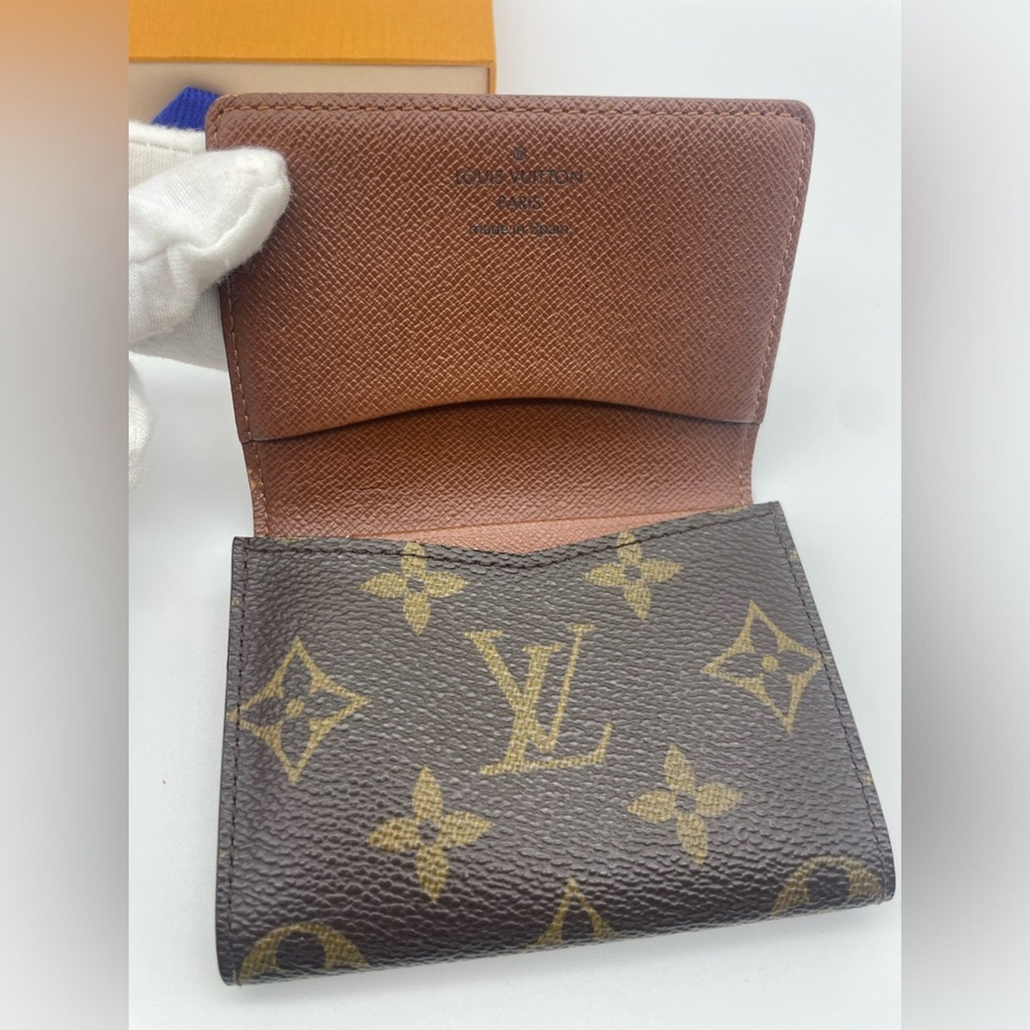 SOLD! Louis Vuitton Monogram Card Case Wallet