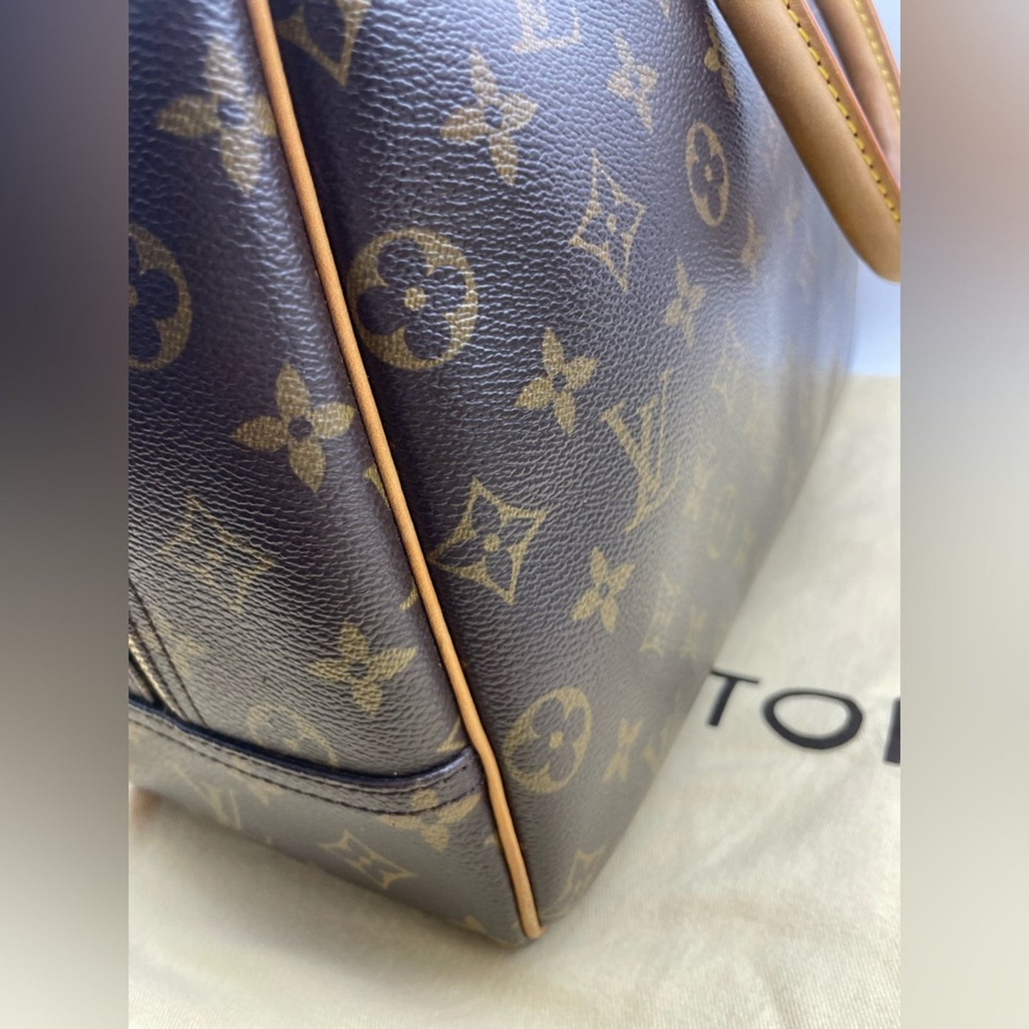 Louis Vuitton Monogram Deauville Hand Bag