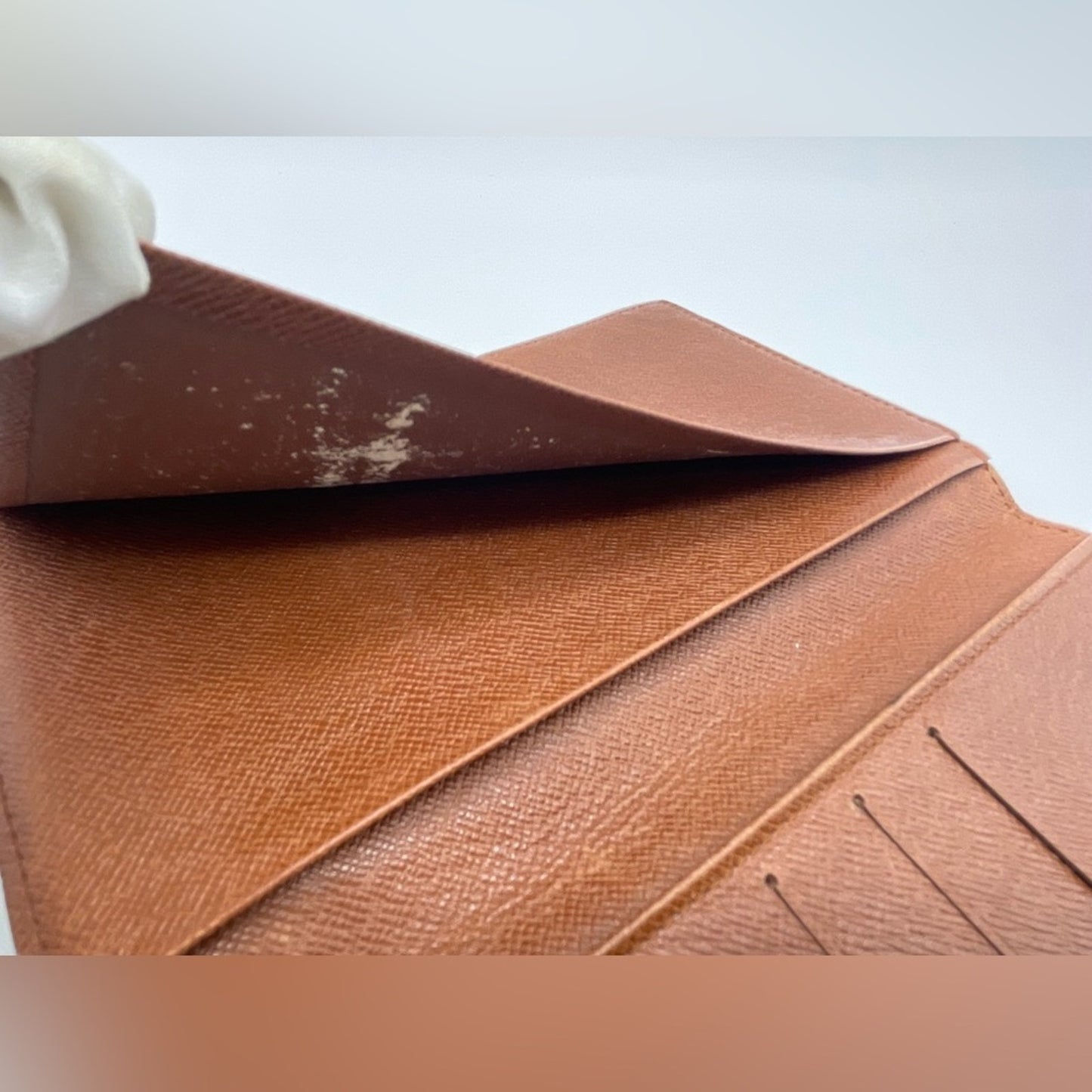 Louis Vuitton Monogram Checkbook Long Wallet