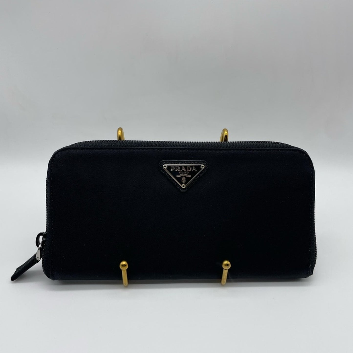 SOLD! Prada Nylon Long Zippy Wallet