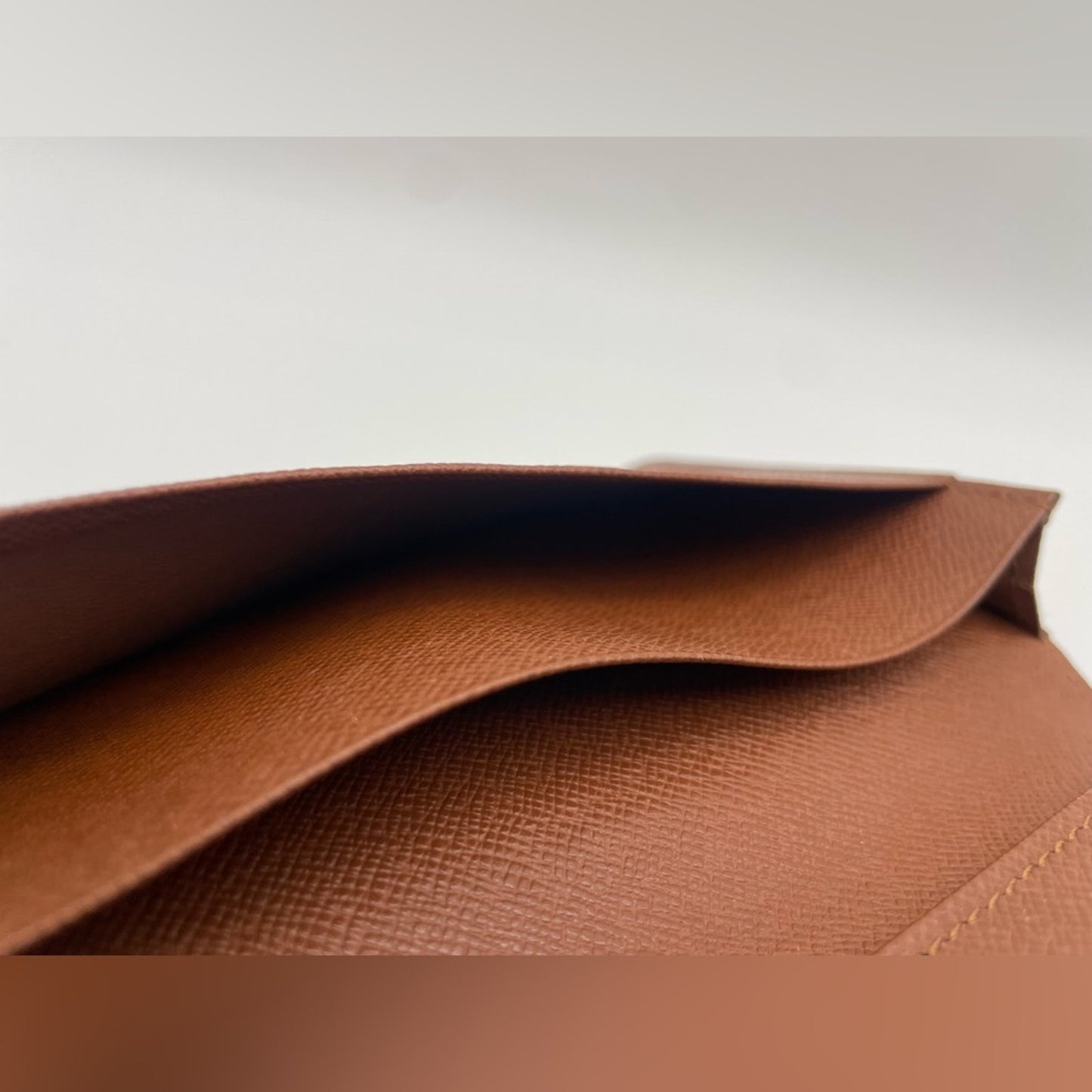 Louis Vuitton Brown Monogram Long Wallet