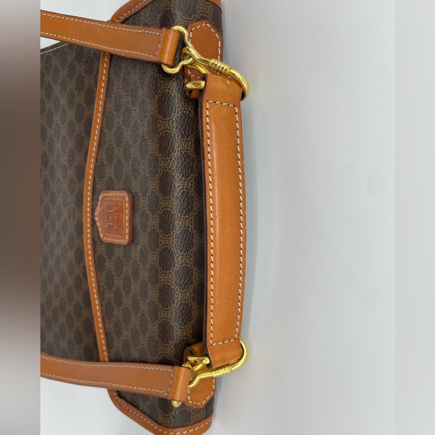 SOLD! Celine Macadam Two Way Bag