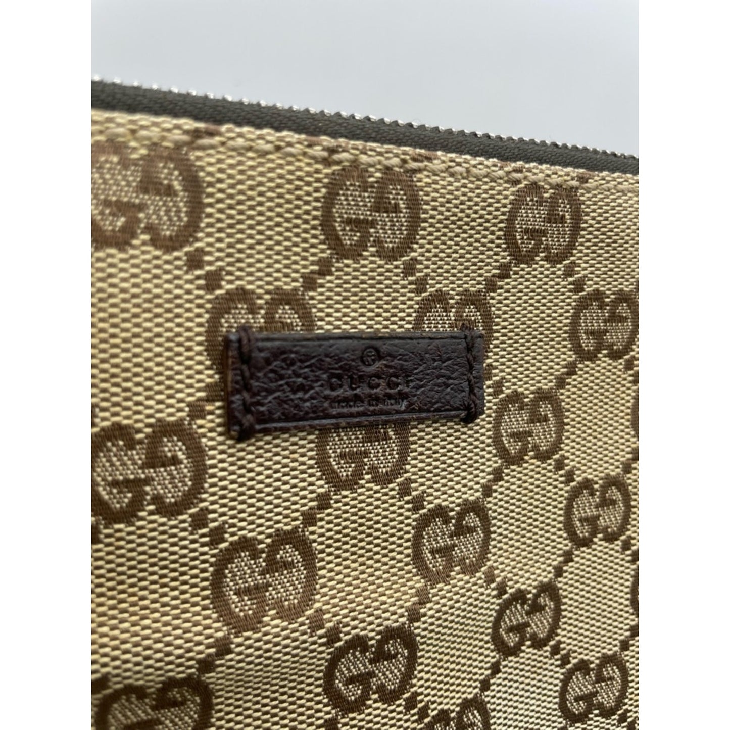 Gucci Canvas Sling/Crossbody Bag