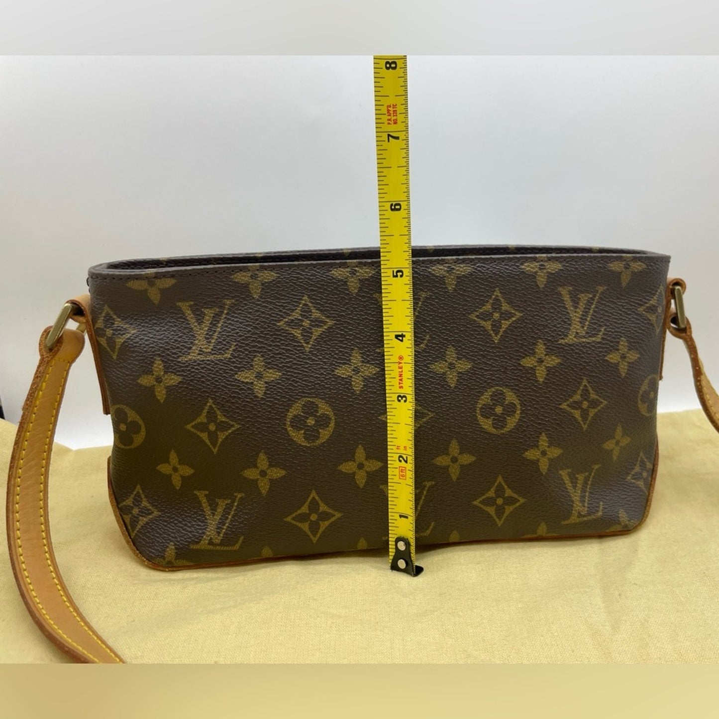 SOLD! Louis Vuitton Monogram Trotteur Crosbody Bag