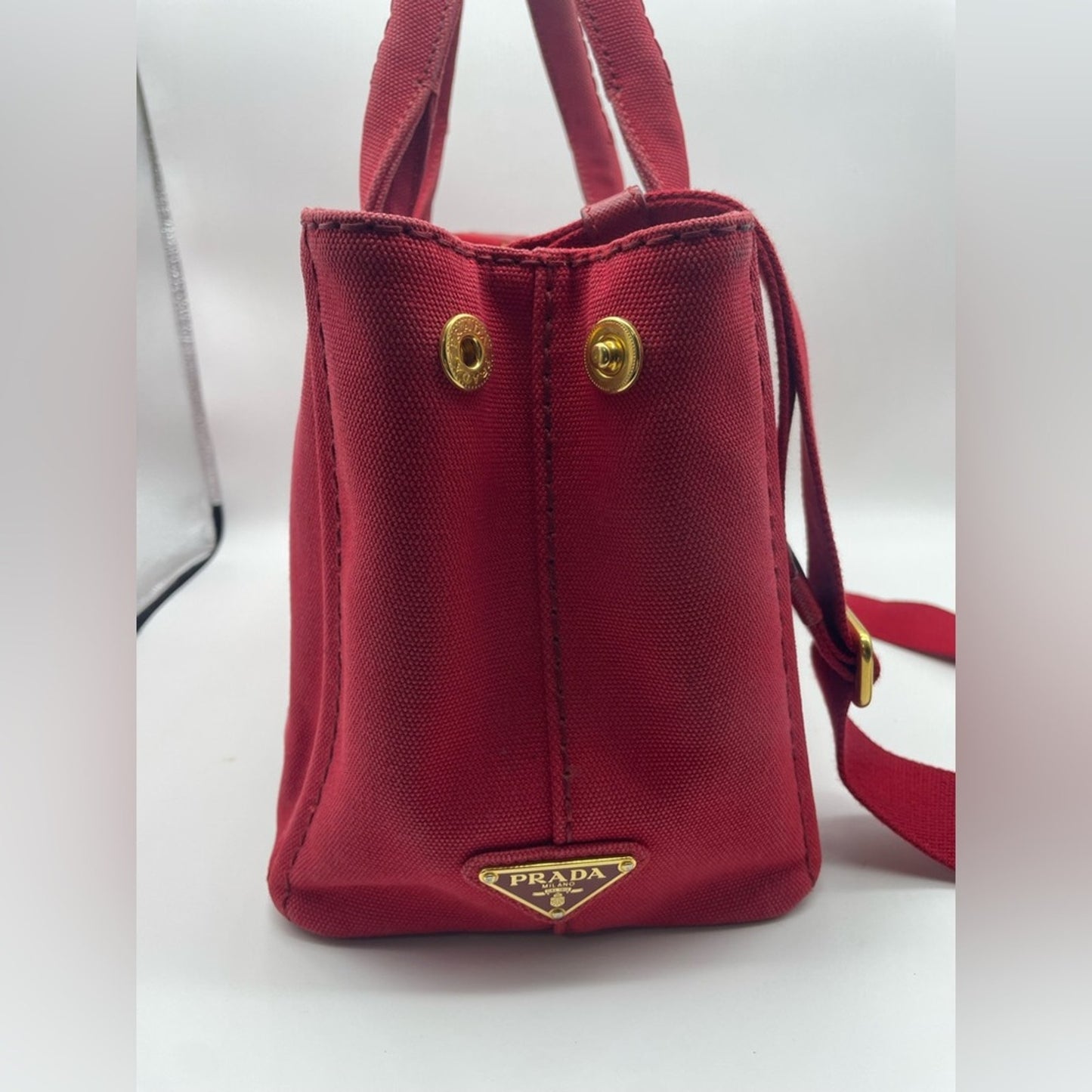 Prada Canapa Two Way Bag