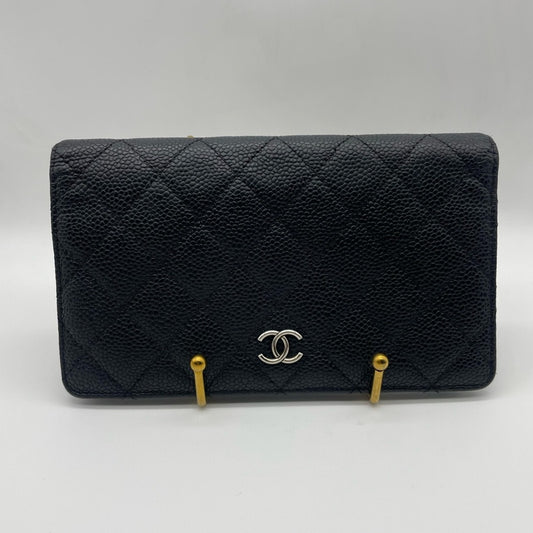 SOLD! Chanel Caviar Bifold Long Wallet