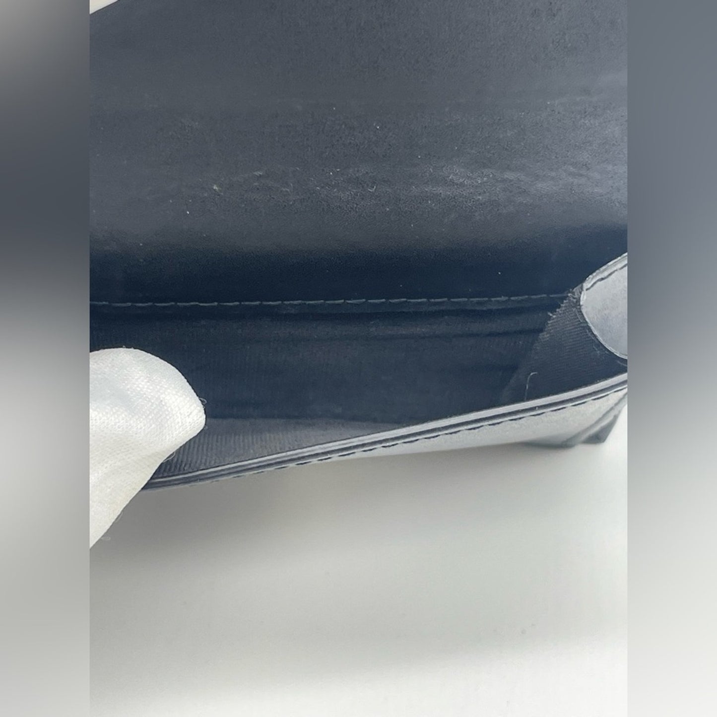 Valentino Garavani Black Leather Short wallet