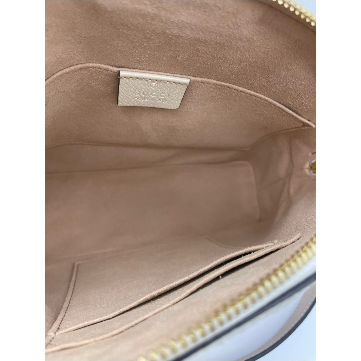 Gucci PVC Leather Flora Crossbody Bag