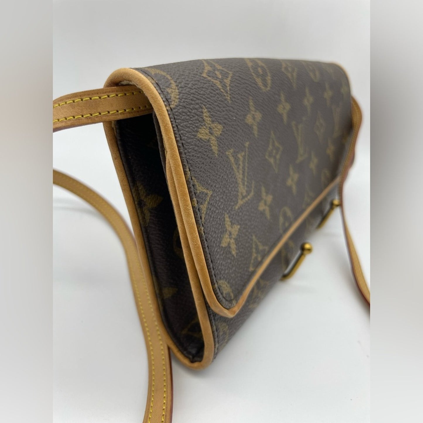Louis Vuitton Monogram Twin Pochette Sling Bag