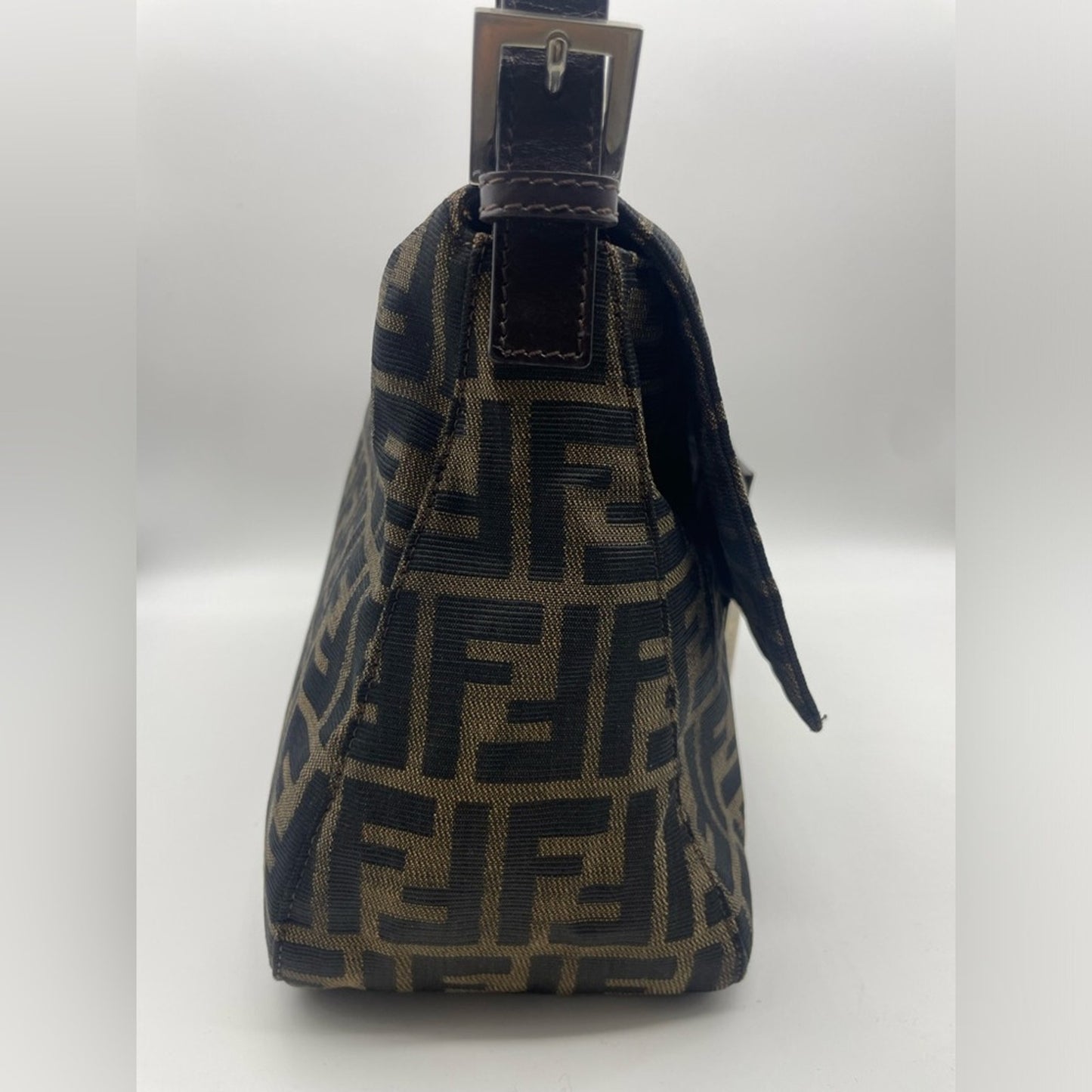 SOLD! Fendi Zucca Baguette Bag