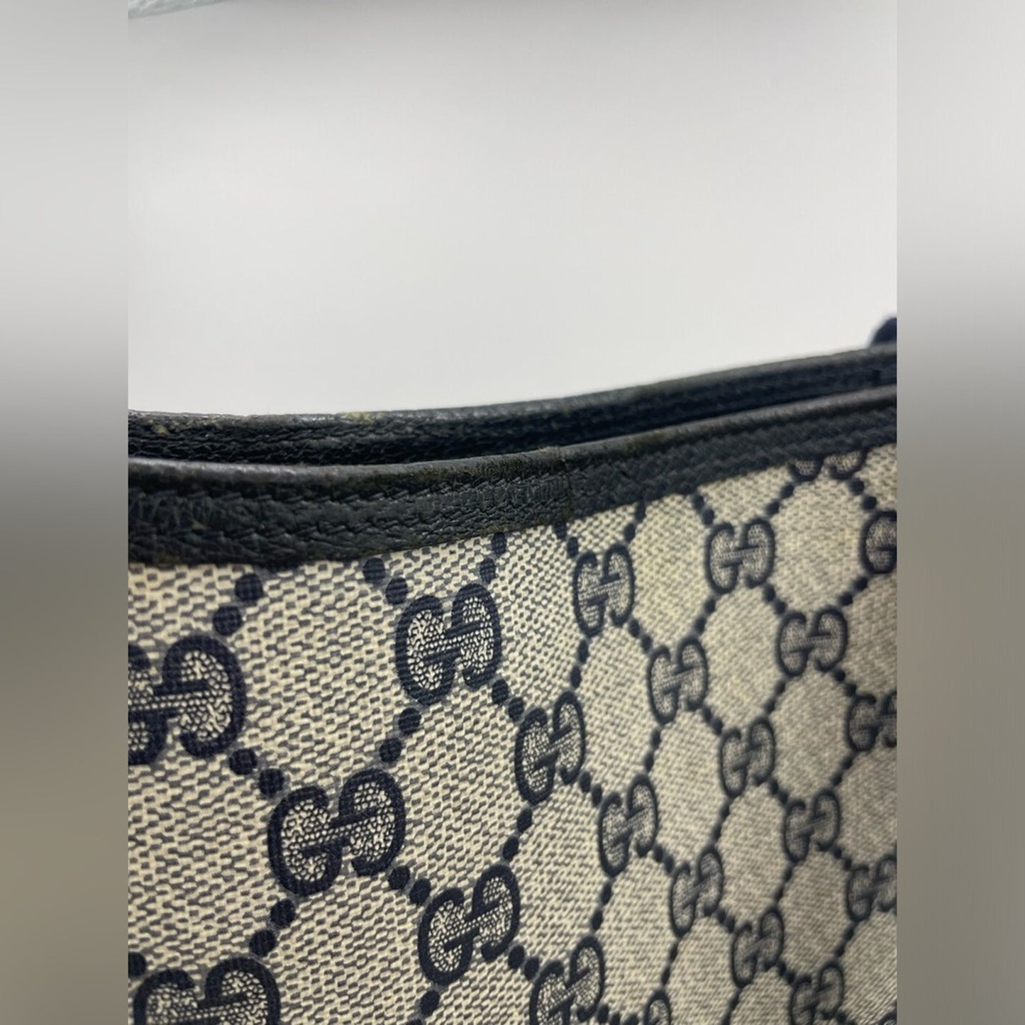 SOLD! Gucci Sherryline PVC Leather Tote Bag