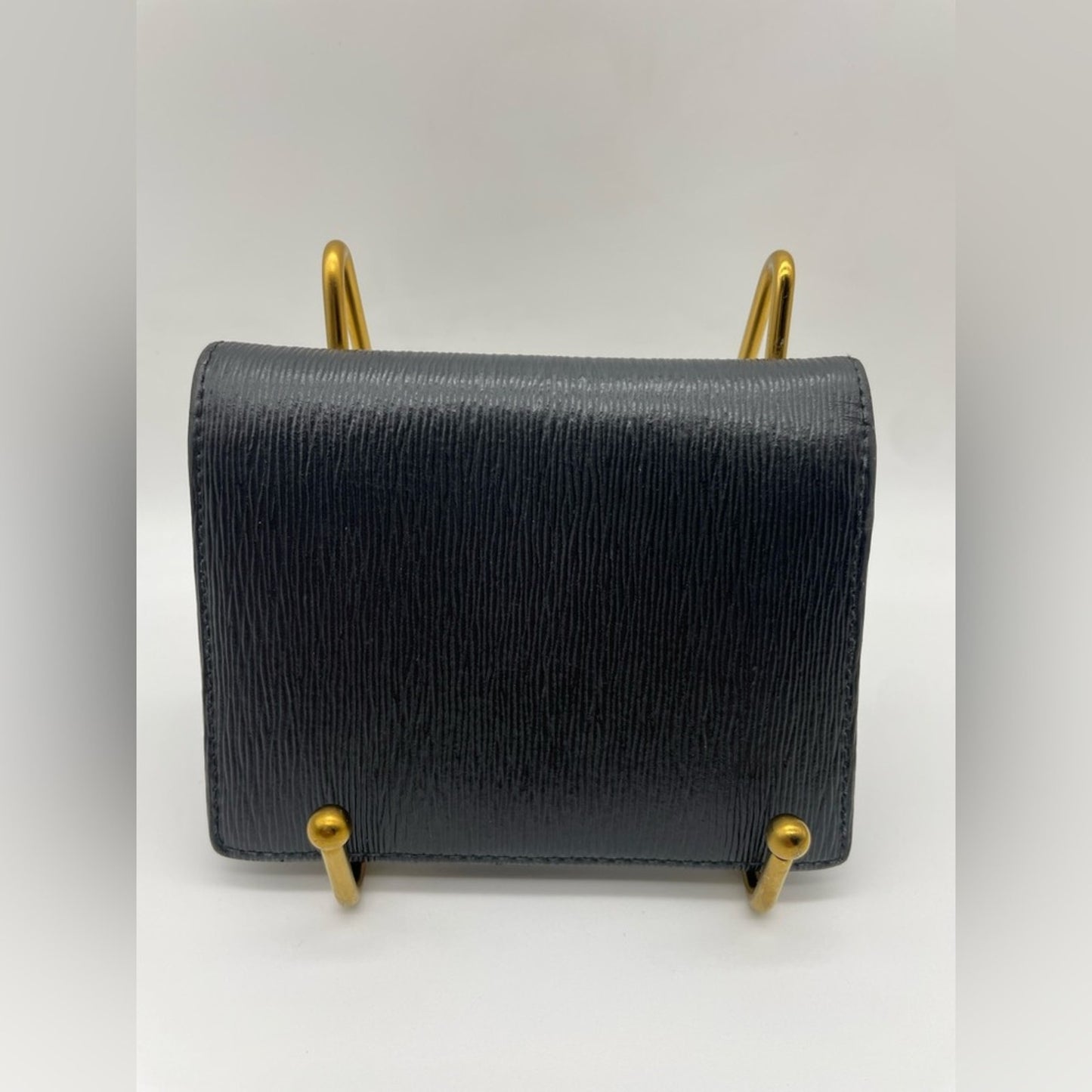 SOLD! Prada Black Leather Wallet