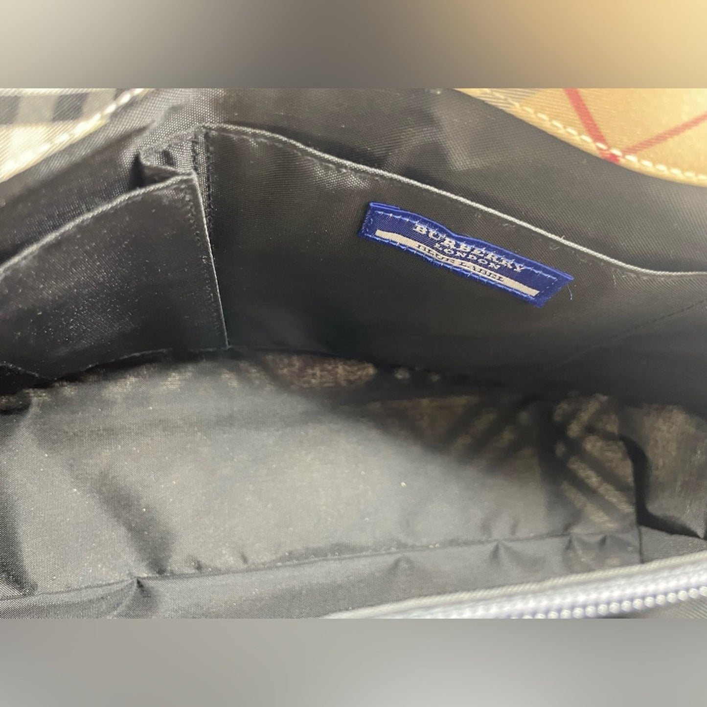 SOLD! Burberry Nova Print Handbag