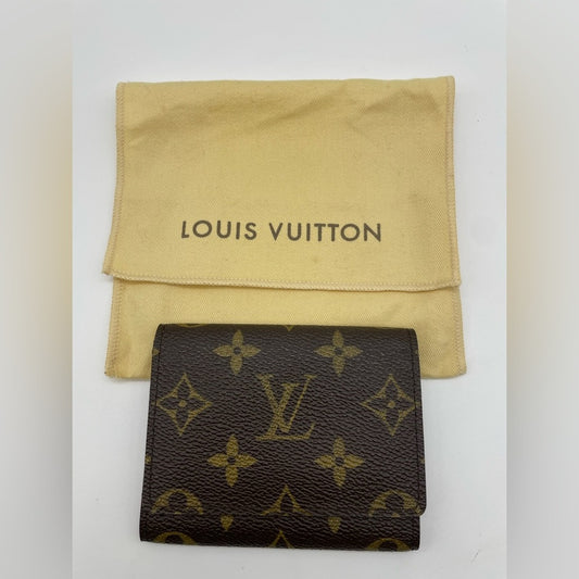 SOLD! Louis Vuitton Monogram Card Case Wallet