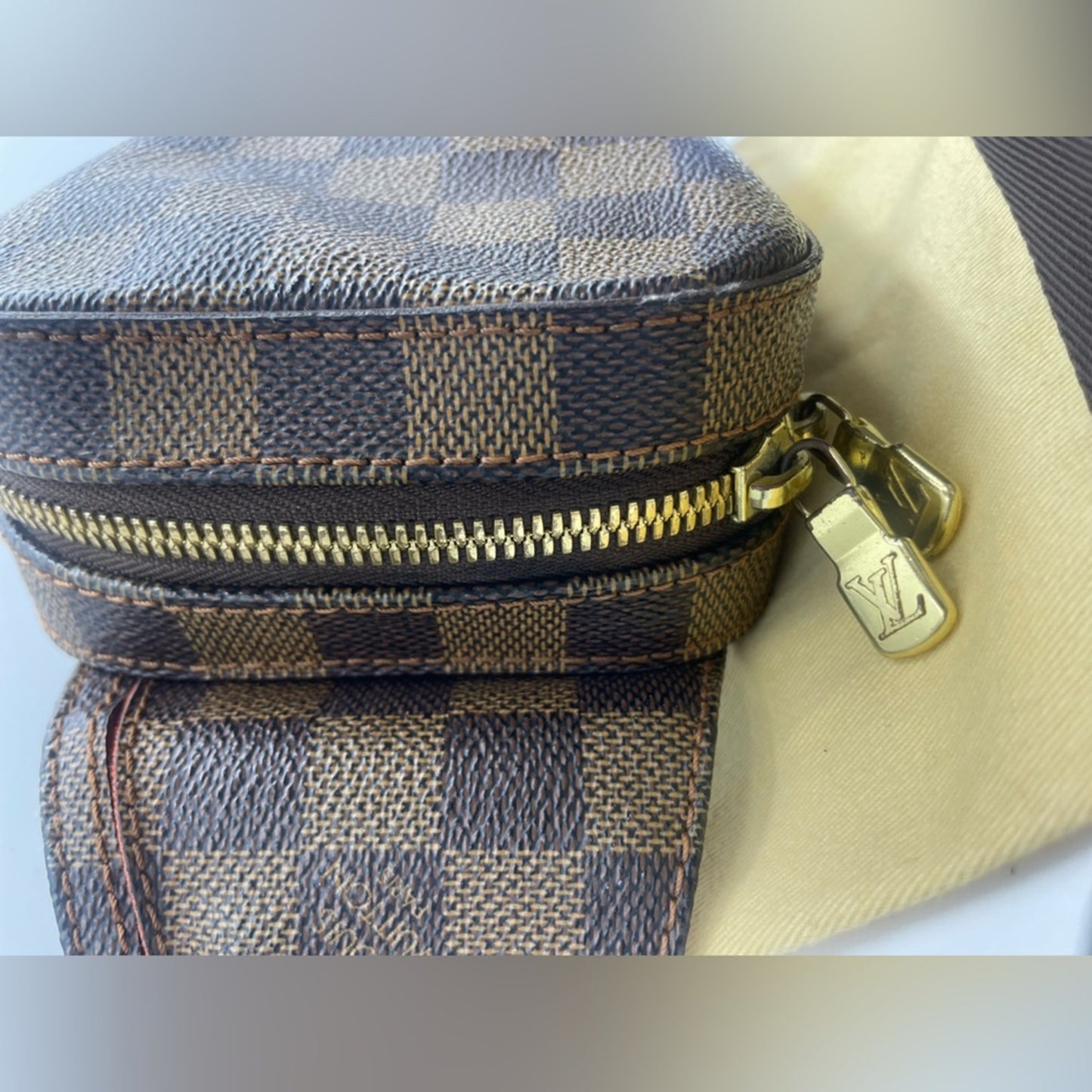 Louis Vuitton Damier Geronimo Body Bag/Bum Bag and Belt Bag