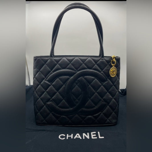 Chanel Medallion Caviar Bag
