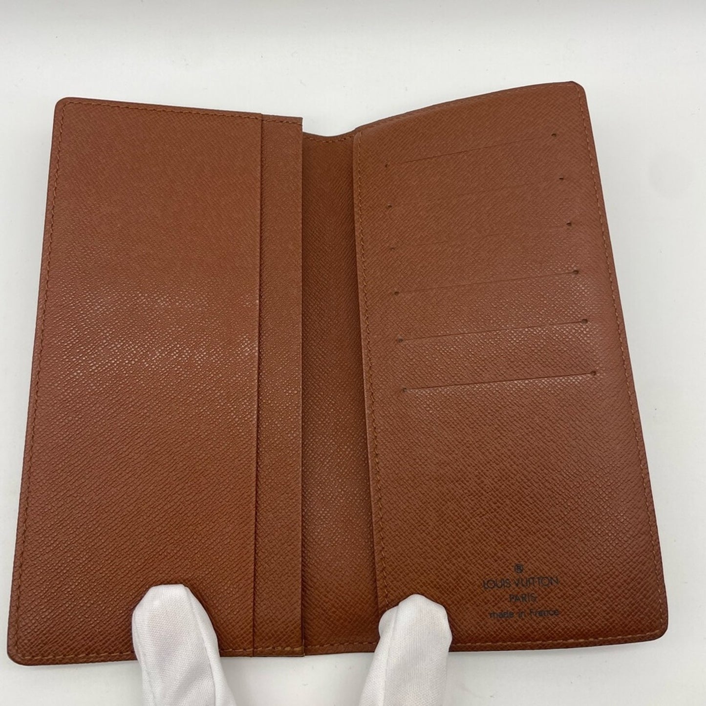 Louis Vuitton Brown Monogram Long Wallet