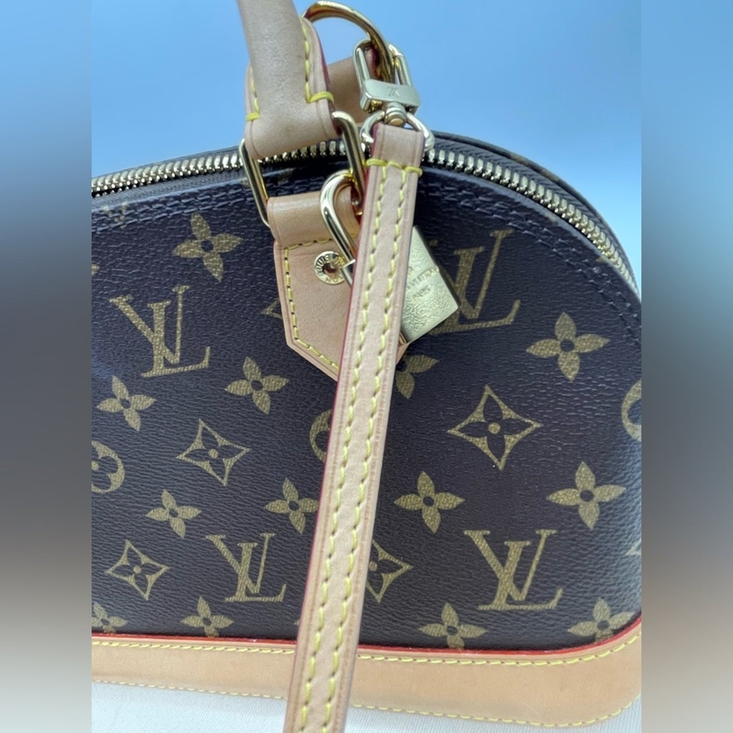 SOLD! Louis Vuitton Monogram Alma BB Bag