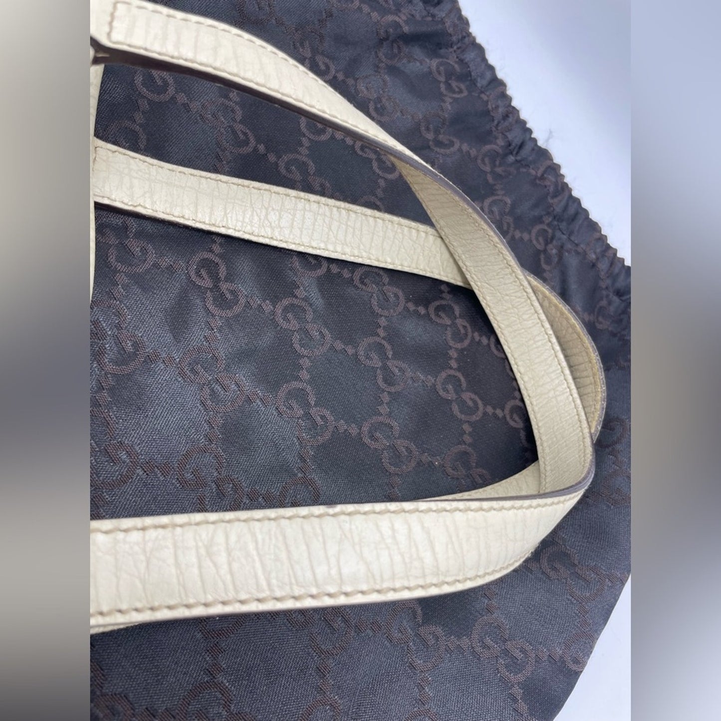 Gucci Sherryline Canvas Bucket Bag