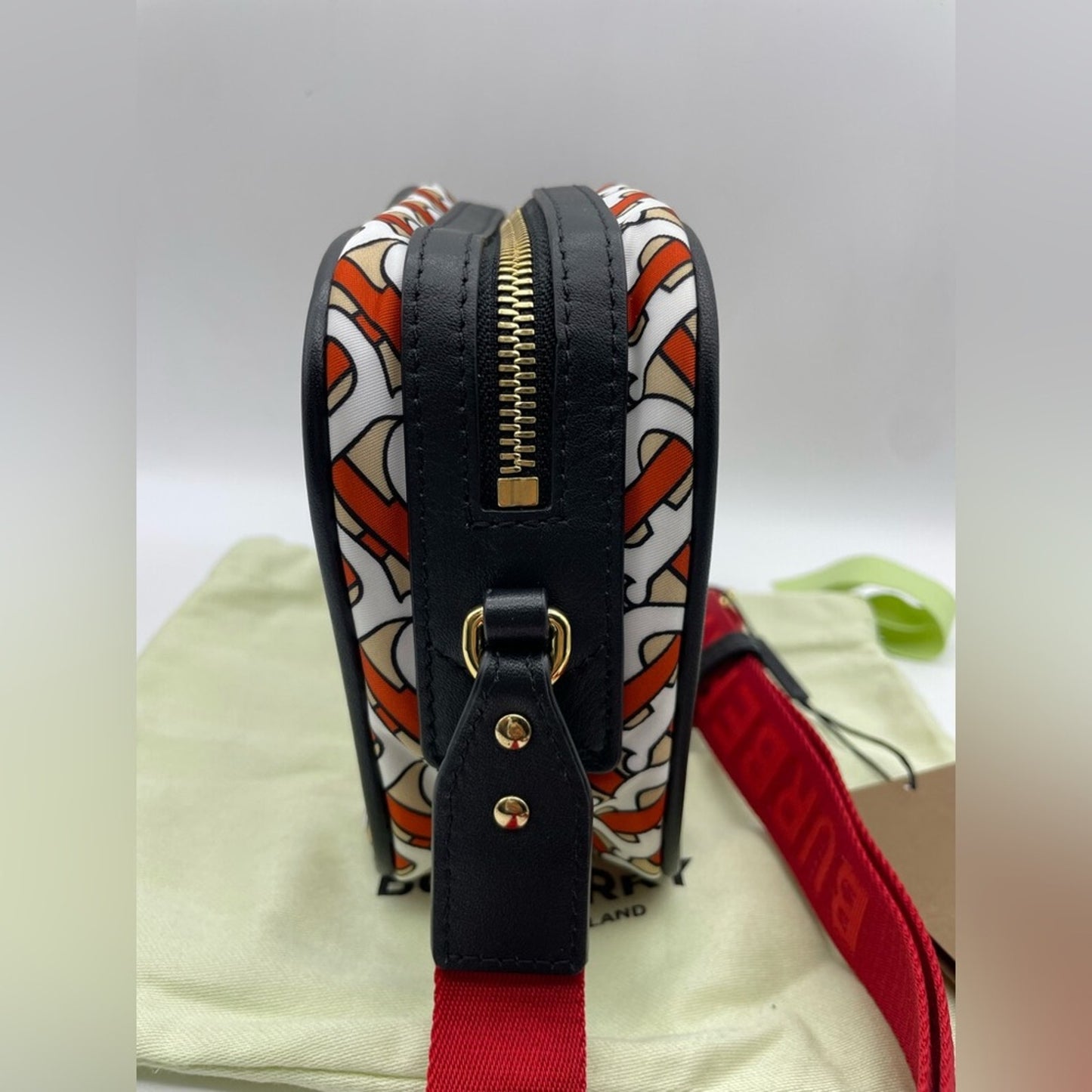 Burberry Camera Print Sling/Crossbody Bag