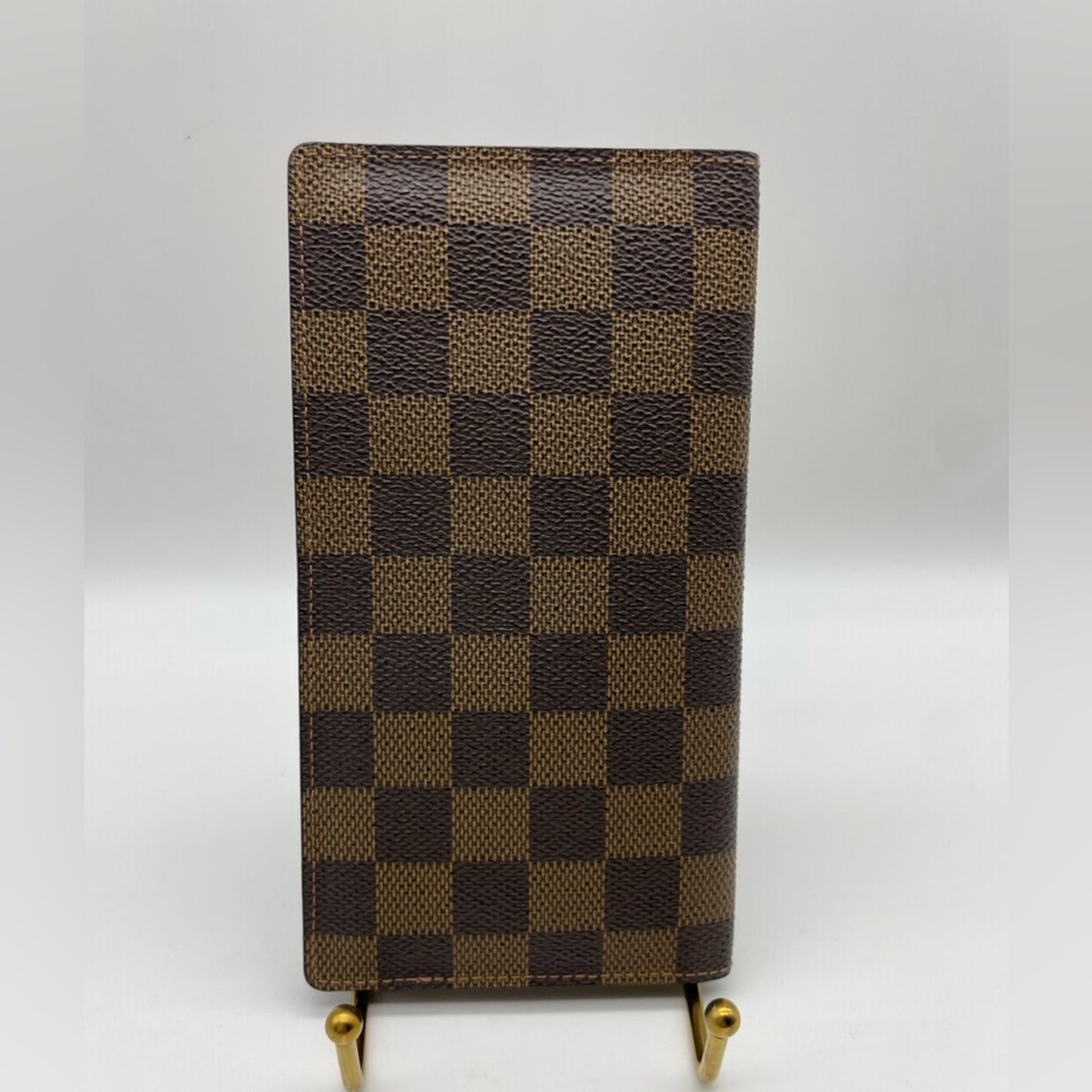 Louis Vuitton Damier Checkbook Long Wallet