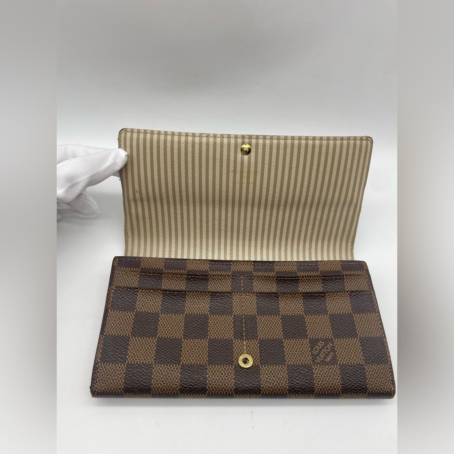 Louis Vuitton Damier Trunk Long Wallet