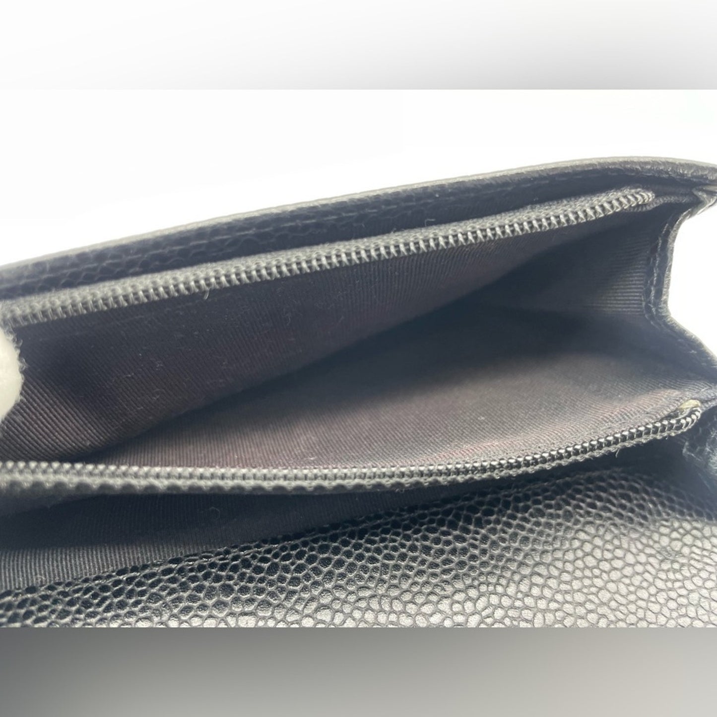 SOLD! Chanel Caviar Bifold Long Wallet