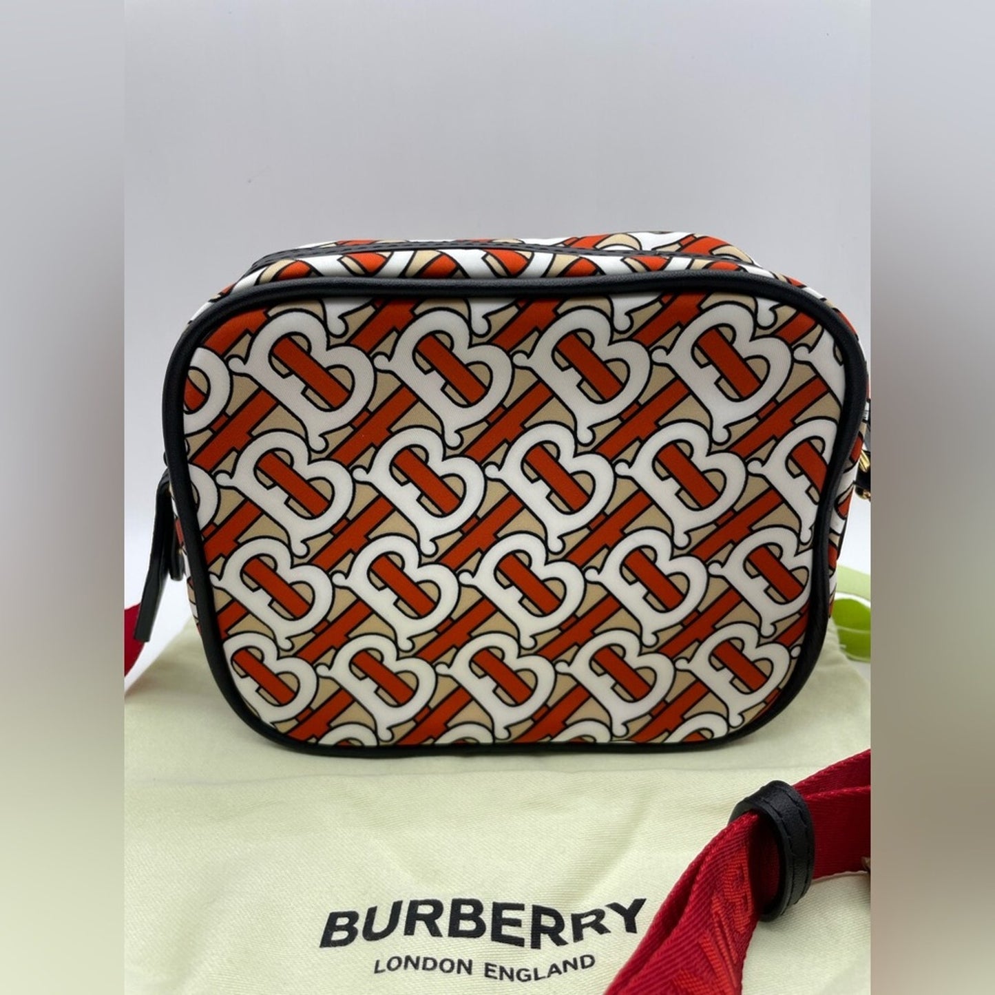 Burberry Camera Print Sling/Crossbody Bag