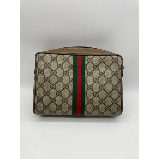 Gucci PVC Leather Sherryline Clutch/Pouch