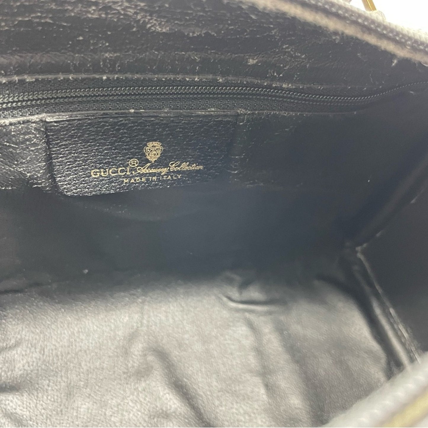 Gucci Sherryline PVC Leather Boston Handbag