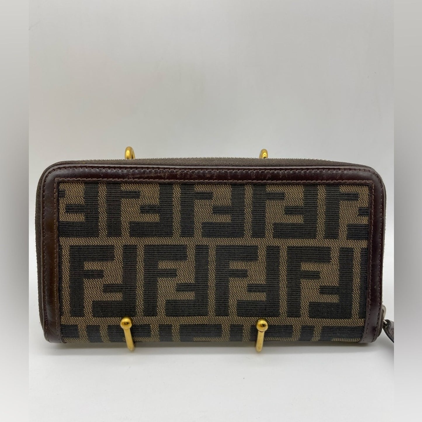Fendi Zucca Zippy Wallet