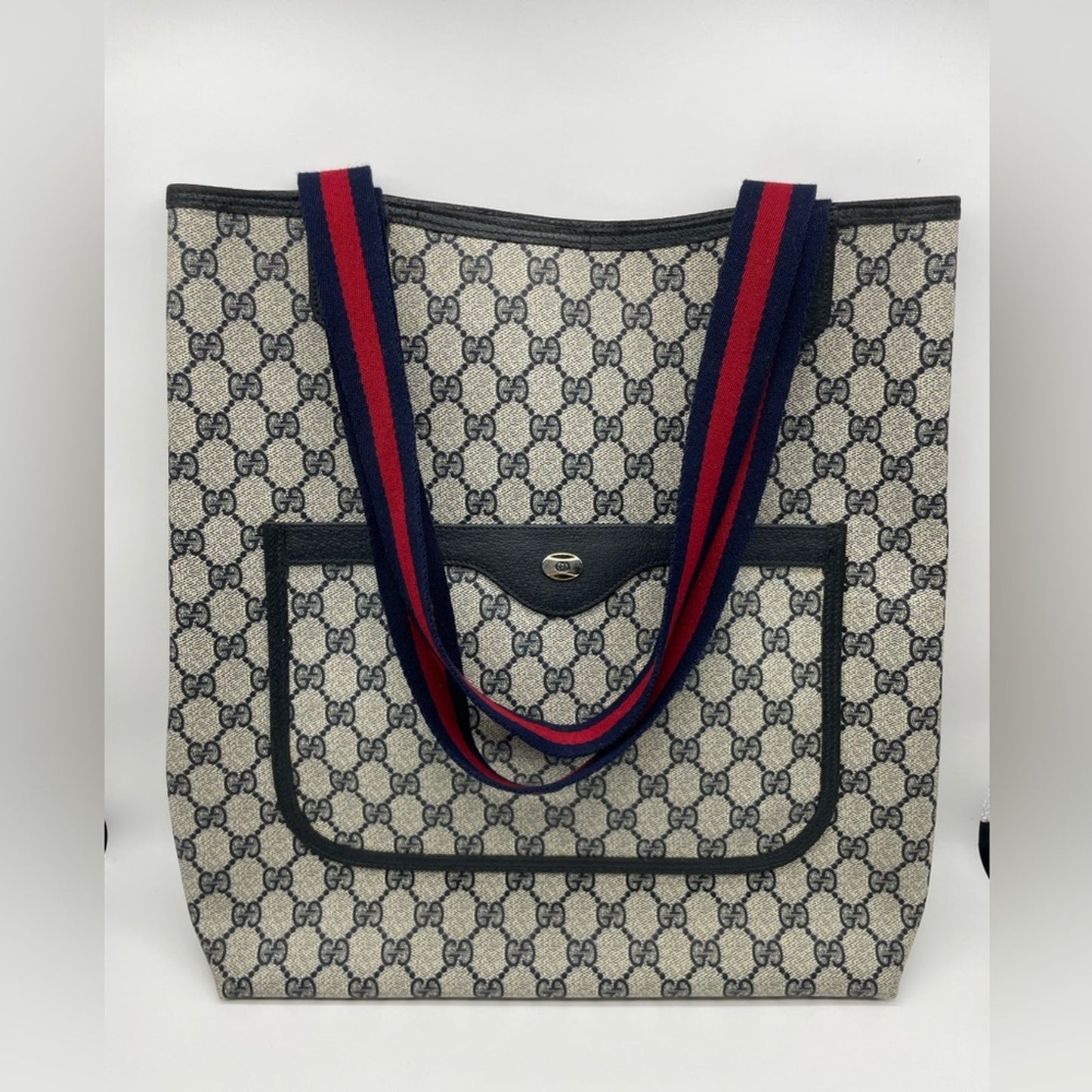 SOLD! Gucci Sherryline PVC Leather Tote Bag
