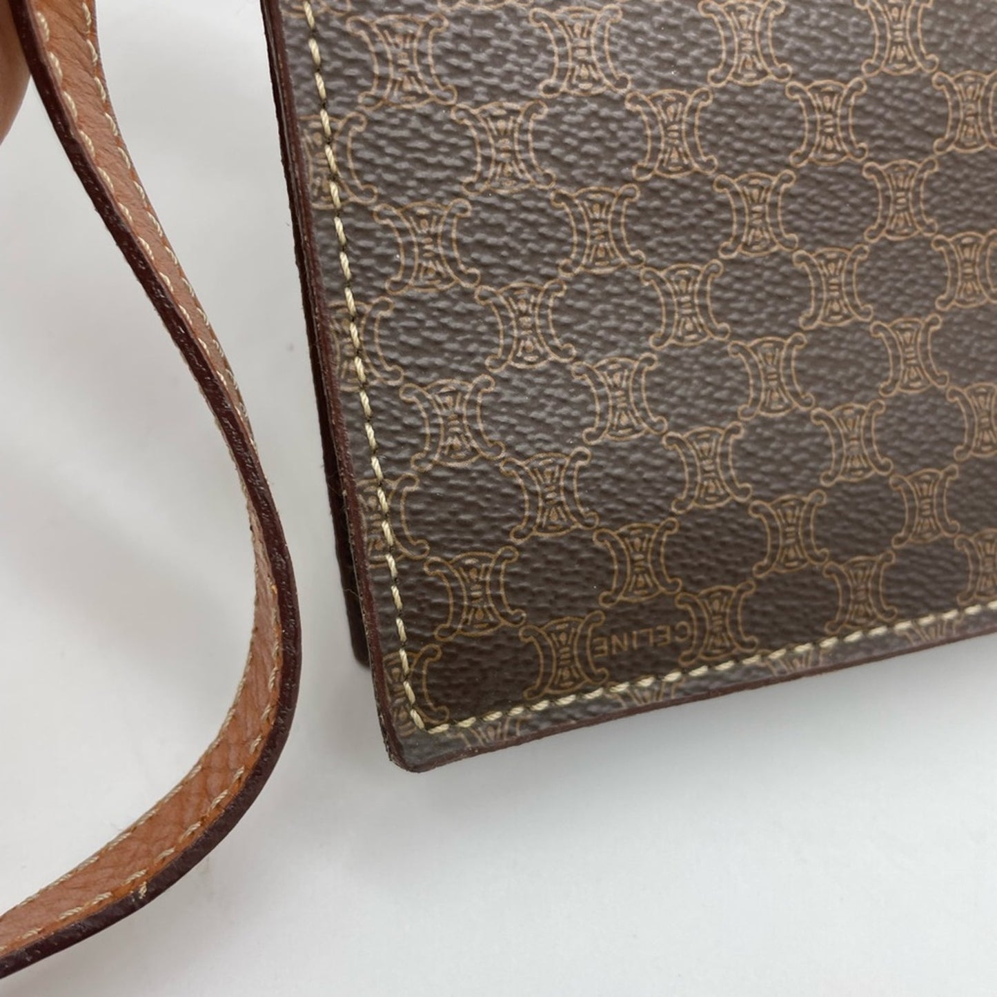SOLD! Celine Macadam Two Way Bag