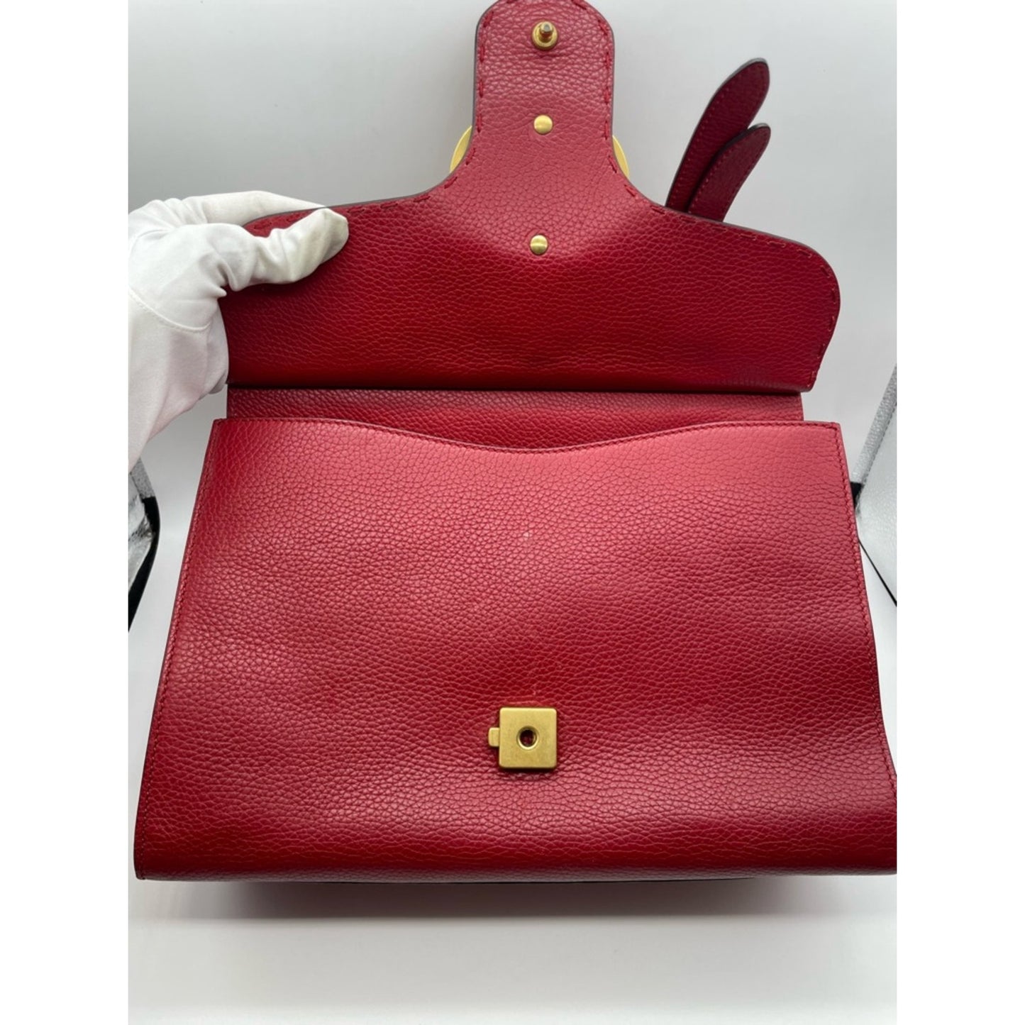 Gucci Marmont Soft Leather Two Way Bag