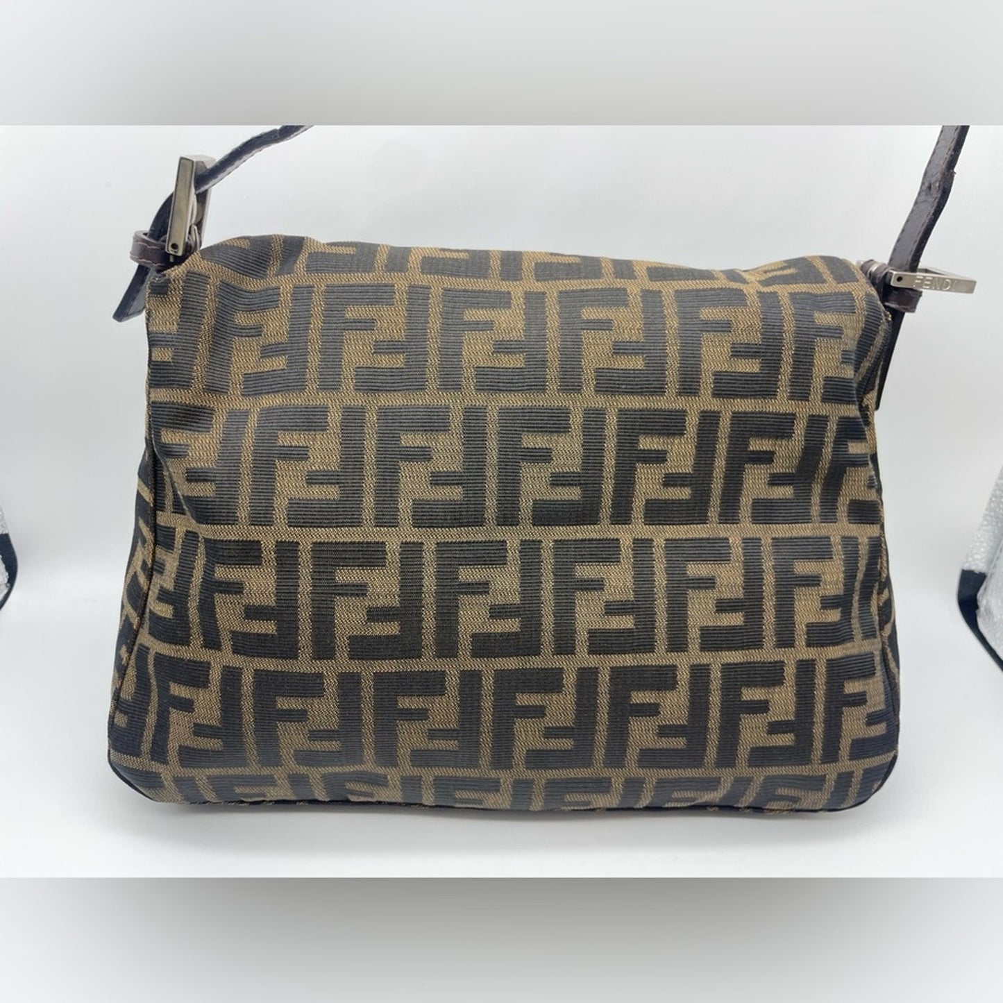 SOLD! Fendi Zucca Baguette Bag