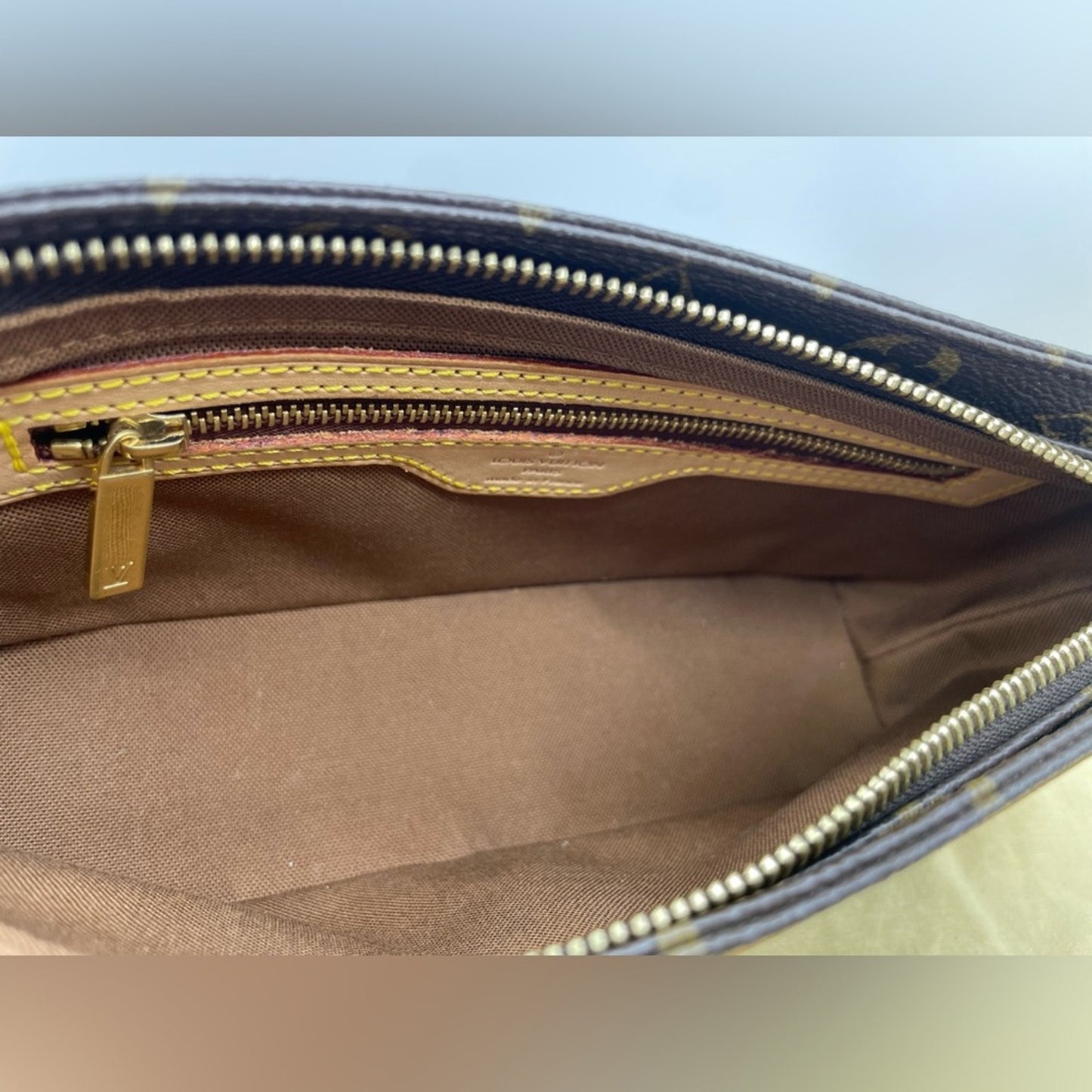 SOLD! Louis Vuitton Monogram Trotteur Crosbody Bag