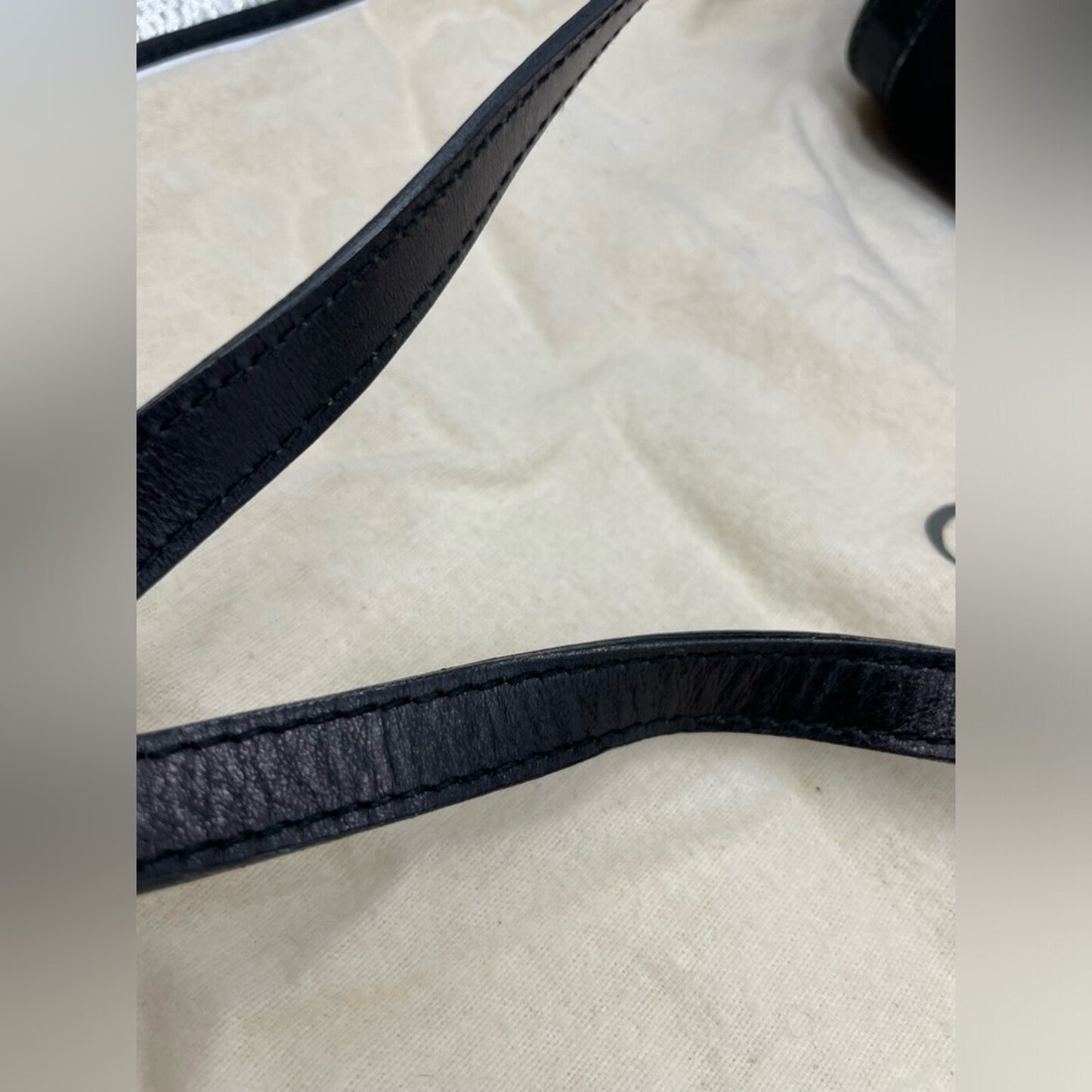 SOLD! Gucci Canvas SherryLine Sling Bag