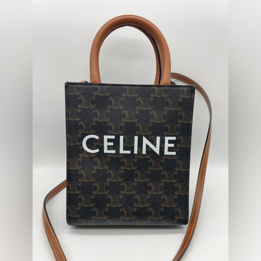 Celine Vertical Cabas Bag