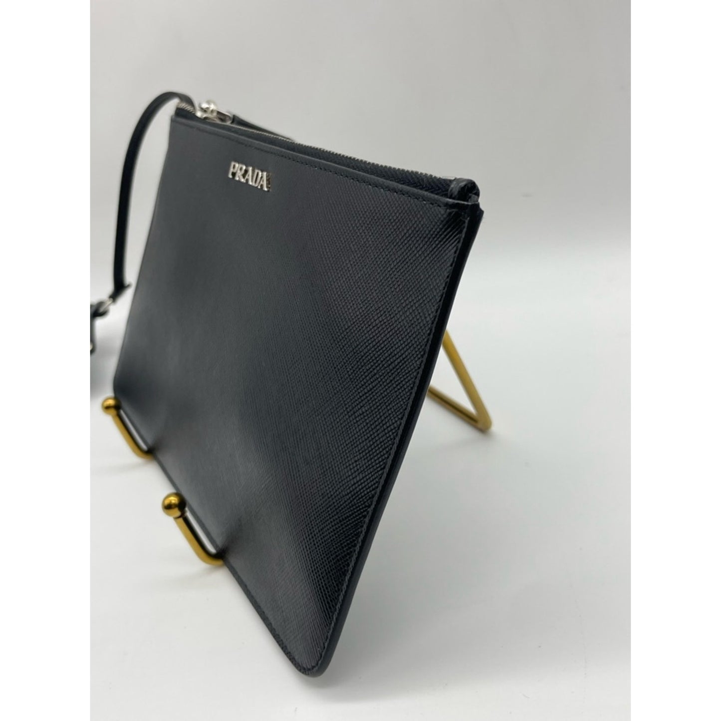 Prada Saffiano Leather Pouch