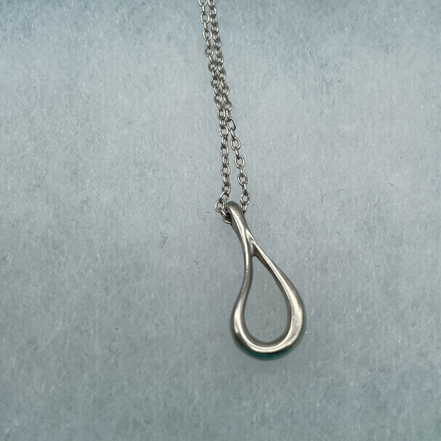 Tiffany and Co Drop Silver 925 Necklace