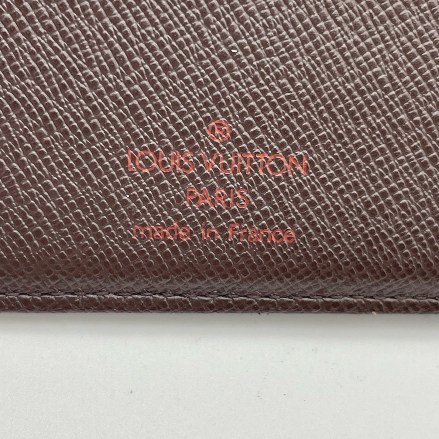 Louis Vuitton Damier Checkbook Long Wallet